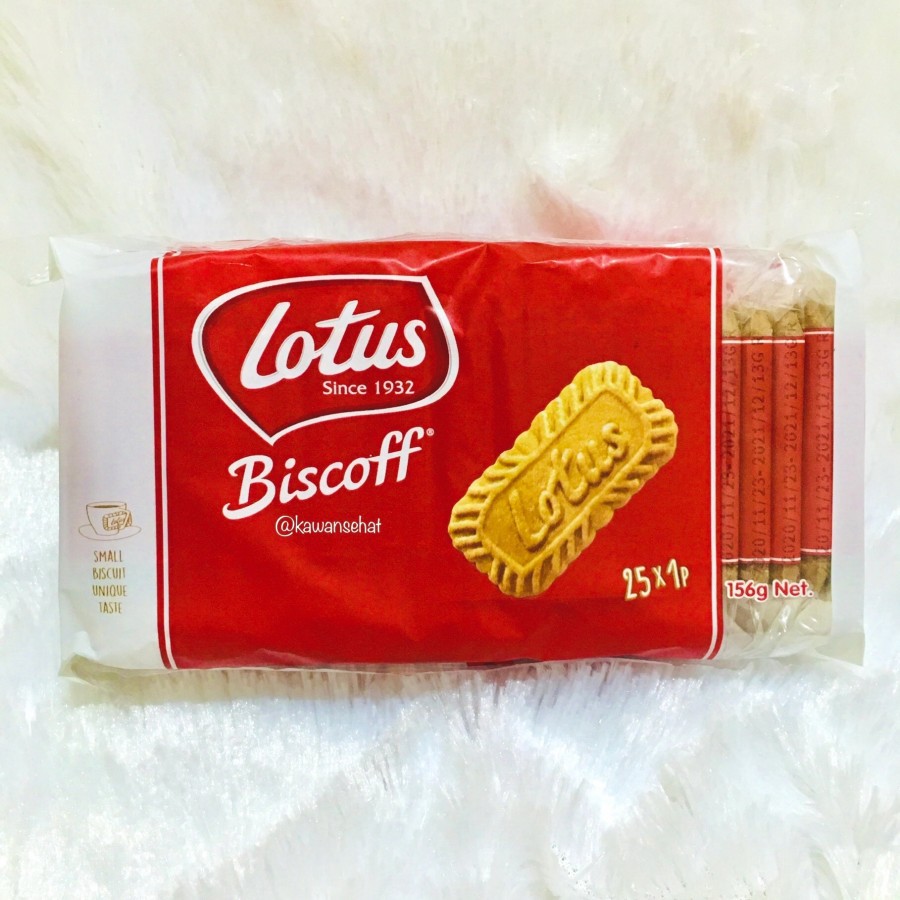 

Lotus Biscoff Caramelized Biscuit 25pcs 156g | Biskuit Karamel