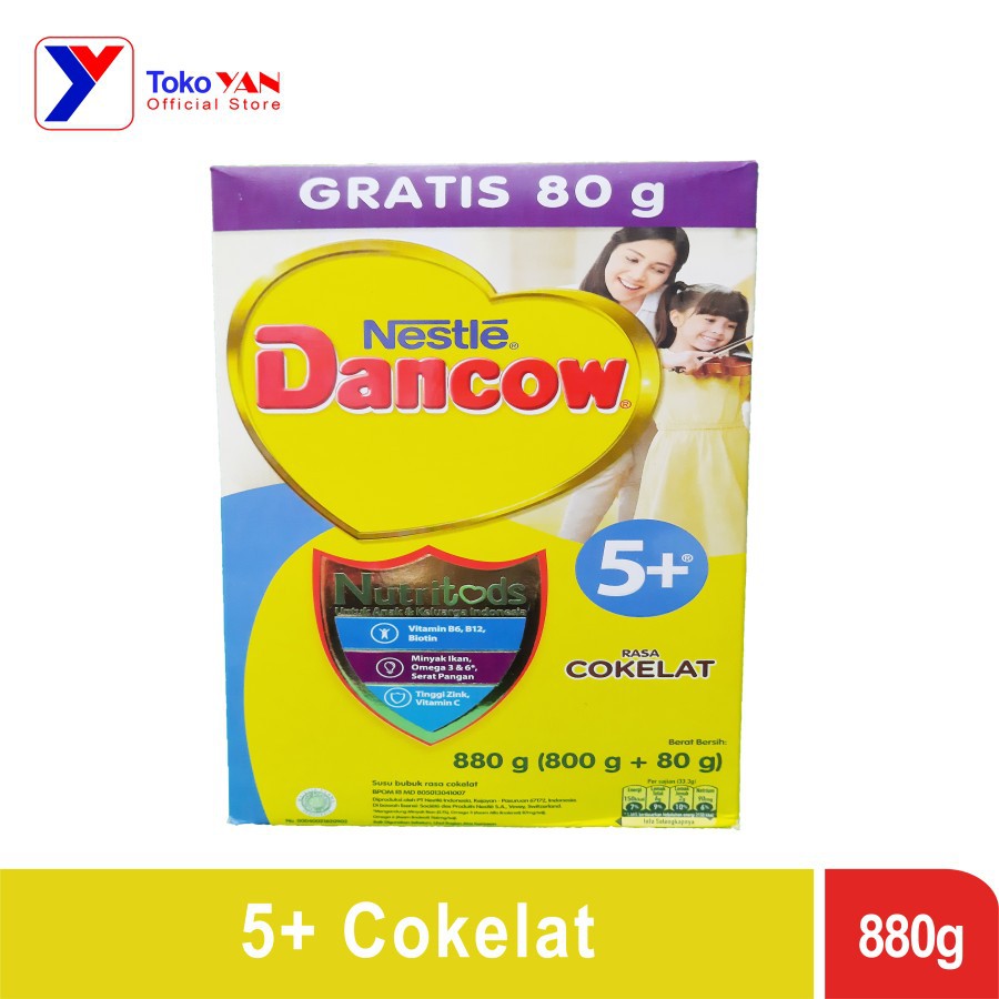 

Dancow Nutritods 5+ Cokelat 800gr