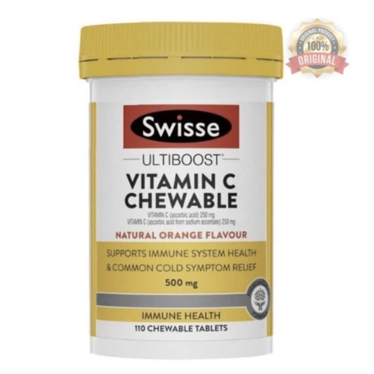 Swisse Vitamin C 110 Chewable Tablets