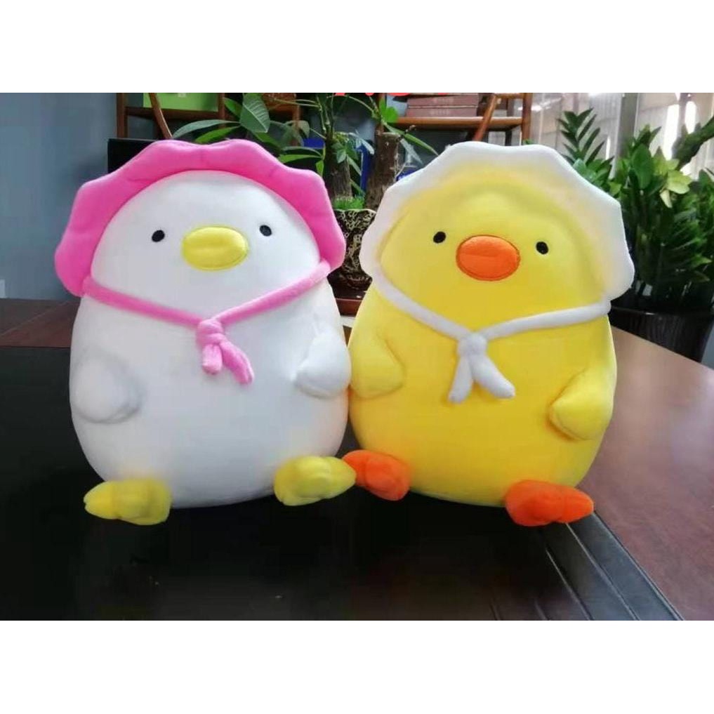 Boneka Ayam Topi Size 22cm/boneka animal /Boneka Baby Chick/Boneka Ayam Kuning/Ayam Sayuran