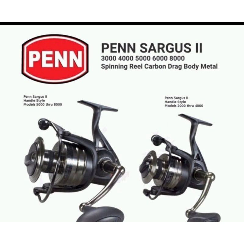 Reel Penn Sargus II 4000. 5000. 6000