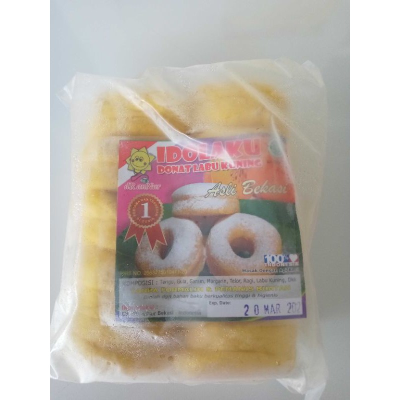 

Donat Kentang Dengan Varian Rasa Original.,Pandan.,Buah Naga.,Labu Kuning.,Dan Campur