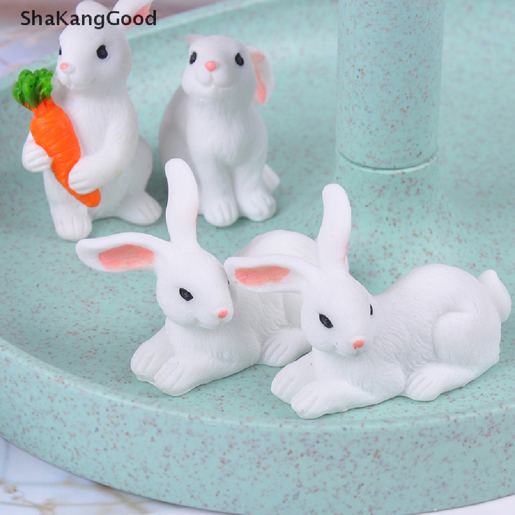 1pc Ornamen Miniatur Kelinci mini Untuk Dekorasi Taman