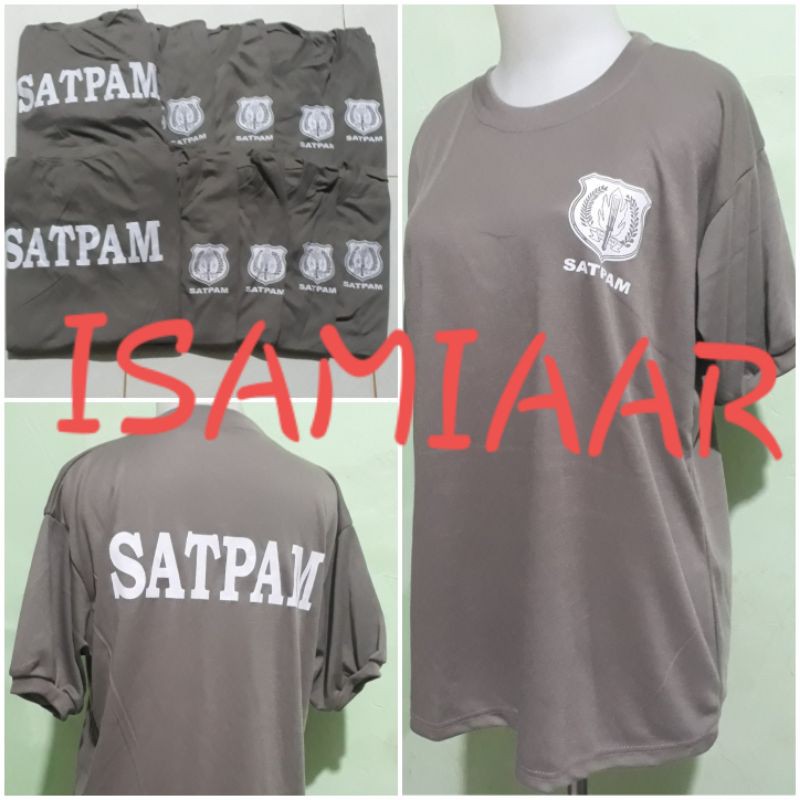 KAOS DALAM SECURITY//KAOS SATPAM//TERBARU//WARNA COKLAT.UKRN.M.L.XL.XXL.XXXL.XXXXL.XXXXXL