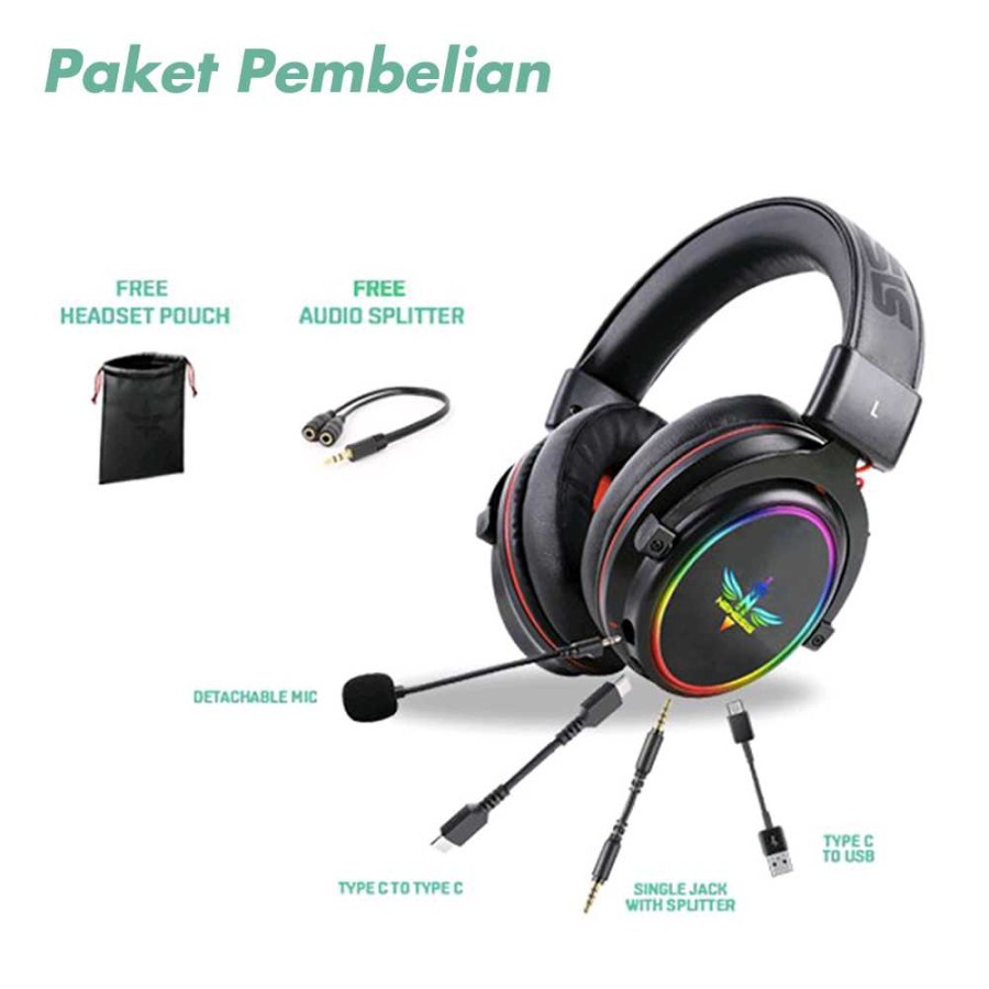 NYK E-11 Gaming Headset USB 7.1 E11 Stellar