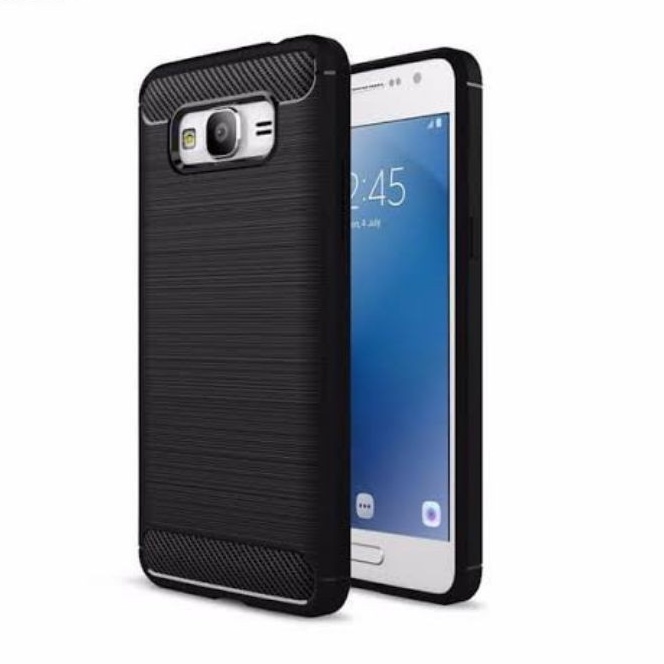 CASE SLIM FIT CARBON IPAKY SAMSUNG GALAXY J7 2015 SAMSUNG GALAXY J700 SOFTCASE - FA