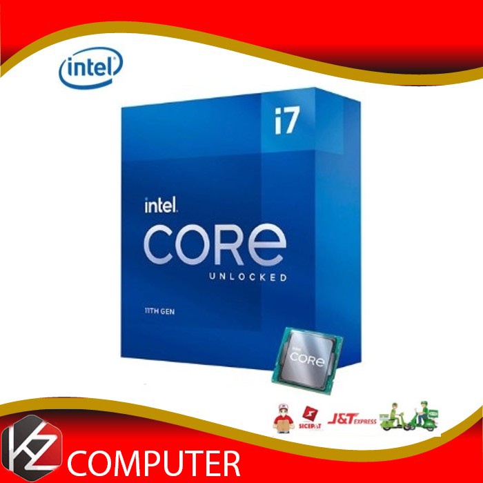 Intel Core i7 11700 2.5GHz 8 Core 16 Threads Rocket Lake - LGA1200 Garansi Resmi