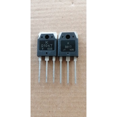 Transistor D1047+B817 B817+D1047 Korea 12A-160V