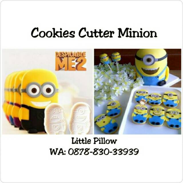 Cetakan Kue Minion/Cookies Cutter Minion Despicable Me/Cookies Mold