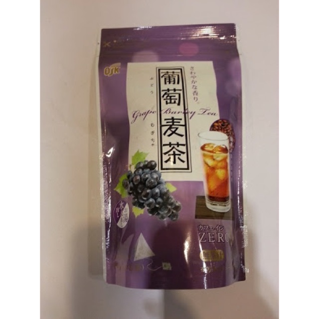 

osk grape barley tea japan