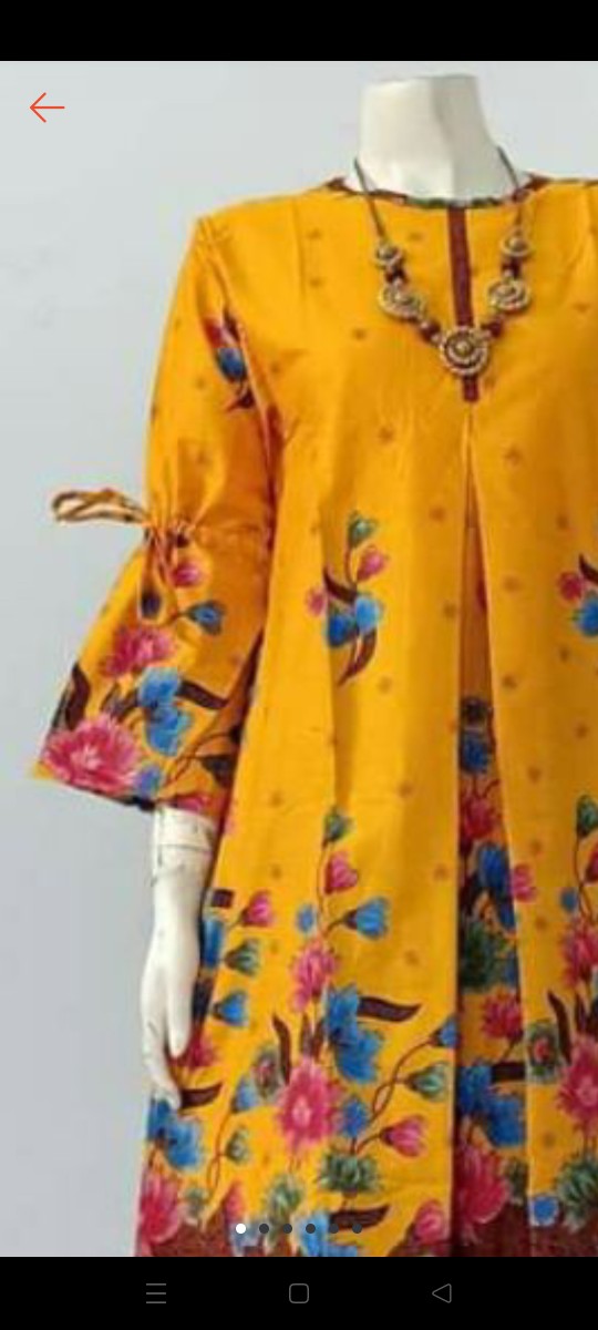 Grosir Terlaris Genes Jelita Tunic Navbor Yelbor Whitbor Creambor Tunik Batik Modern Hrb050