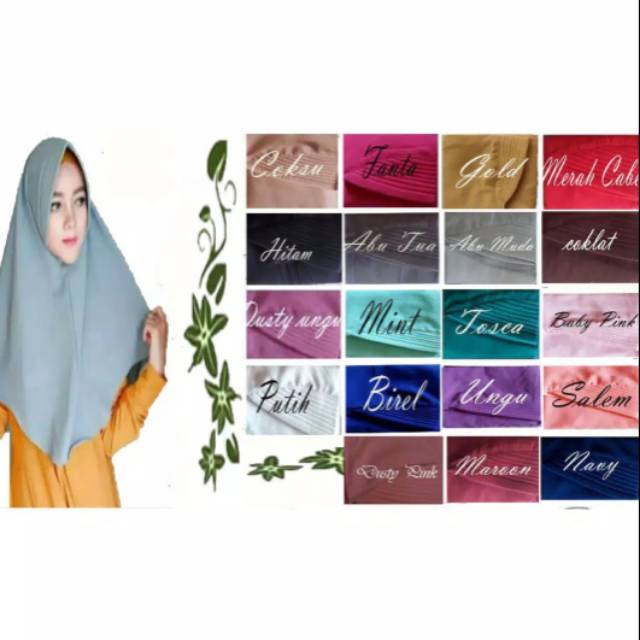 Khimar pet/khimar simpel pet/khimar antem/khimar wolfis