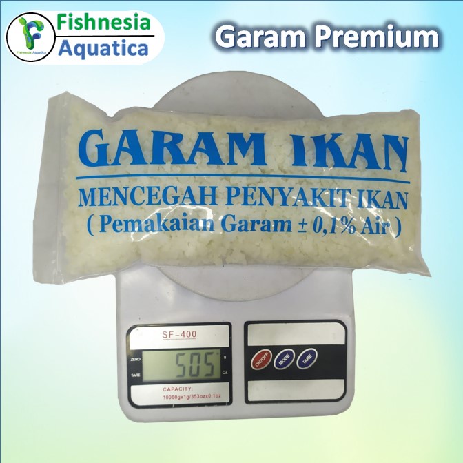 Garam Ikan Kristal/Biru/Kuning/Premium/Premium Import Pencegah Penyakit Ikan 500 Gram