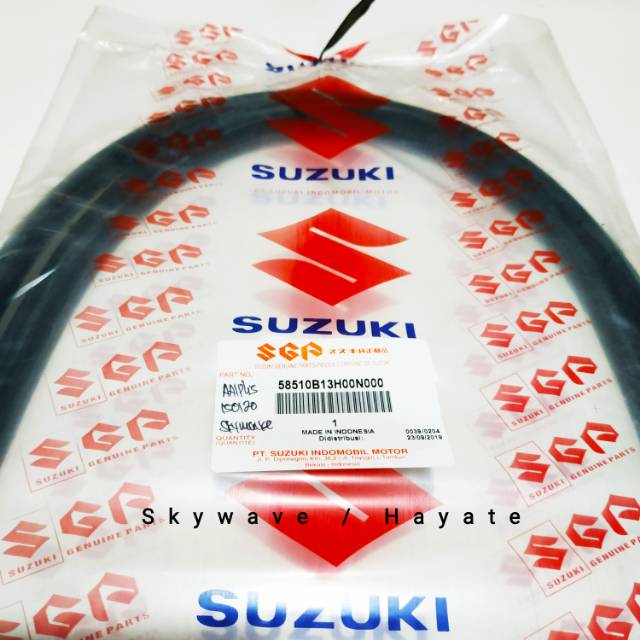 Kabel rem belakang Suzuki skywave Hayate ORI SGP 58510-13H00-000