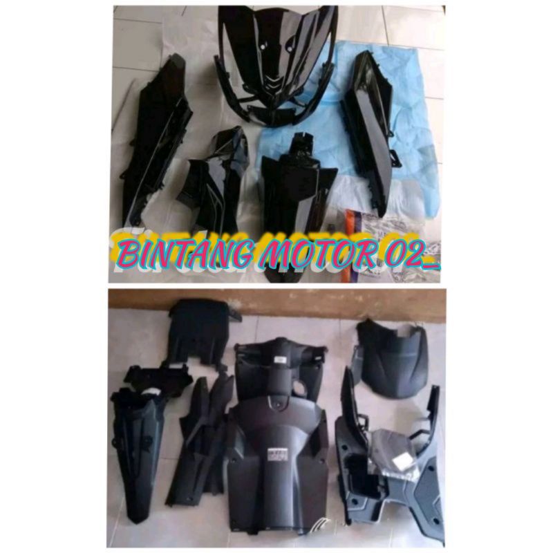 Cover body Honda beat fi fullset kasar dan halus Honda beat fi 2012-2014 Body body kasar halus