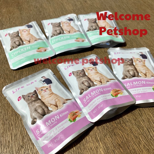 Life Cat 85gr Kitten Makanan Kucing (Baim Wong)
