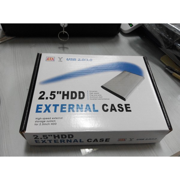 EXTERNAL CASE HDD 2.5" IDE CASING HARDDISK 2.5 INCH HDD ENCLOSURE