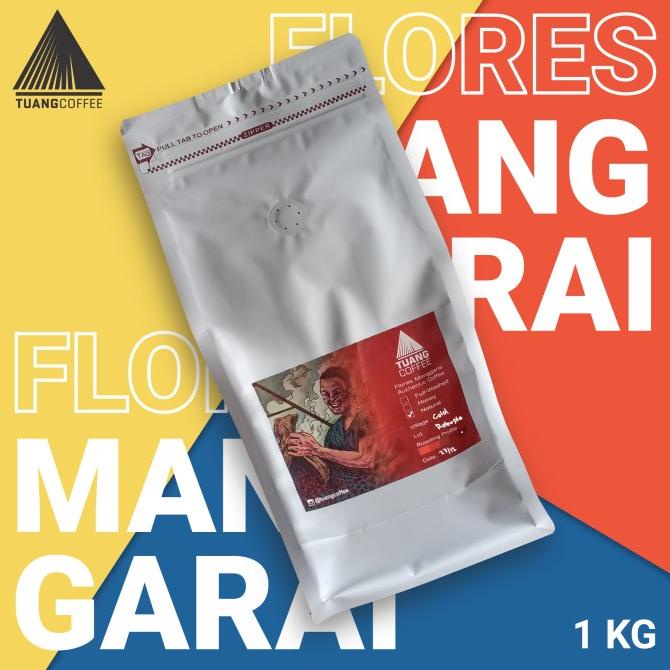 

Premium - Roasted Bean 1kg - Natural Robusta - Flores Manggarai