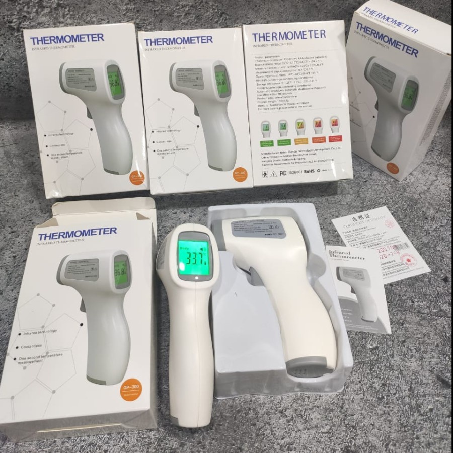 Thermometer Infrared Gun Termometer Tembak Thermo Termo Non Contact GP300 GP-300 GP 300