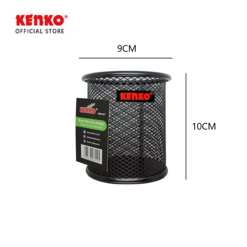 

TEMPAT PENSIL JARING BESI/DESK SET (KENKO MDS-201)