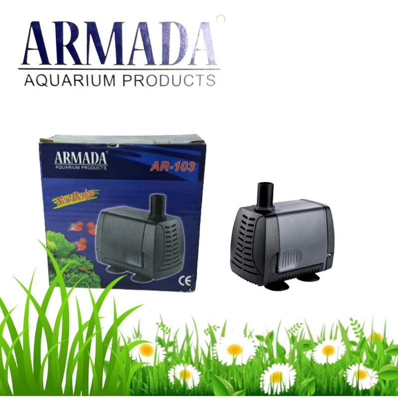 ARMADA AR 103 POMPA CELUP AIR AQUARIUM KOLAM