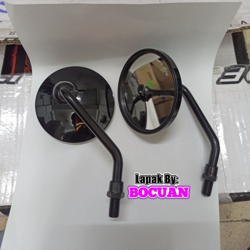 Spion RETRO BULAT CLASSIC scoopy w175 honda yamaha japstyle klasik-2