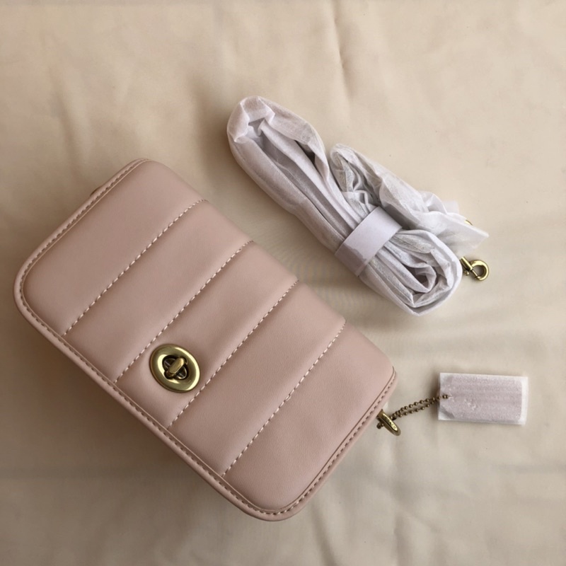 Coach Dinky 18 With Quilting - Faded Blush (C3843)