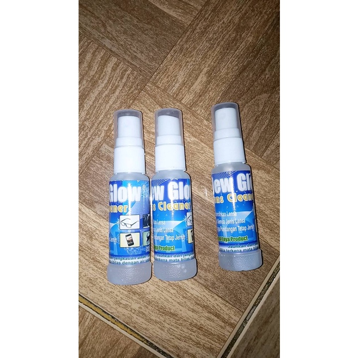 Lens Cleaner New Glow Clear Tech Cleartech Cairan Pembersih Lensa Kacamata / Air Pembersih Lensa Kaca Mata HP Serbaguna