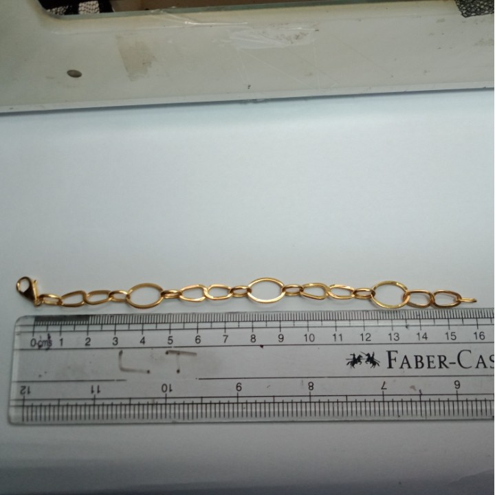 Gelang Emas 17K - 3.85 gr Kadar 750 - 849