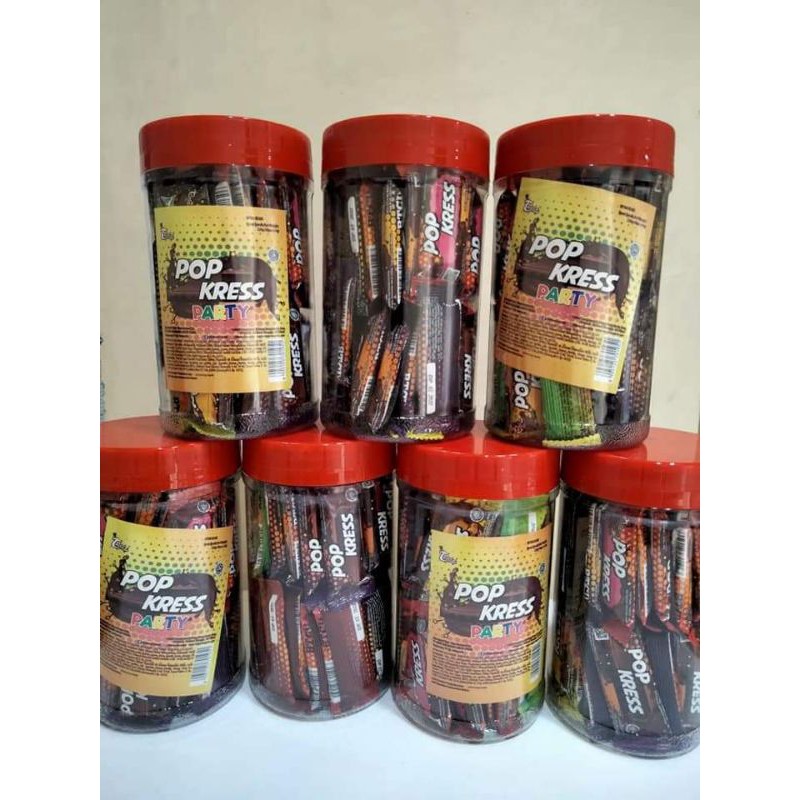 

POP KRESS PARTY COKLAT ISI 40