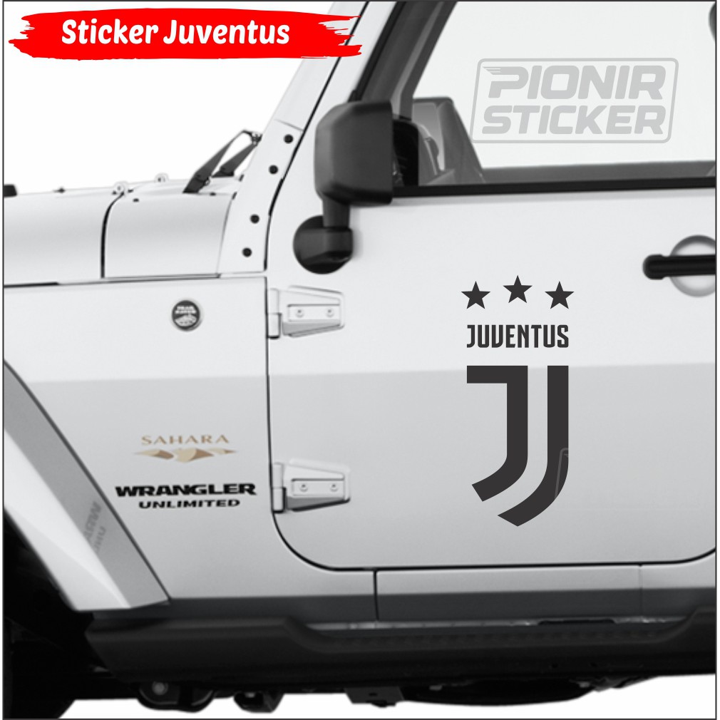 Stiker Mobil Logo Baru Juventus Cutting Sticker Mobil Logo New Juventus