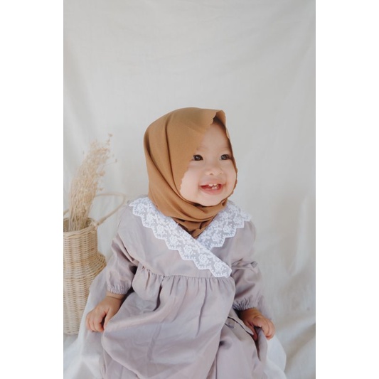 PASHMINA TALI LASERCUT ANAK DAN BAYI 1 - 10 TAHUN