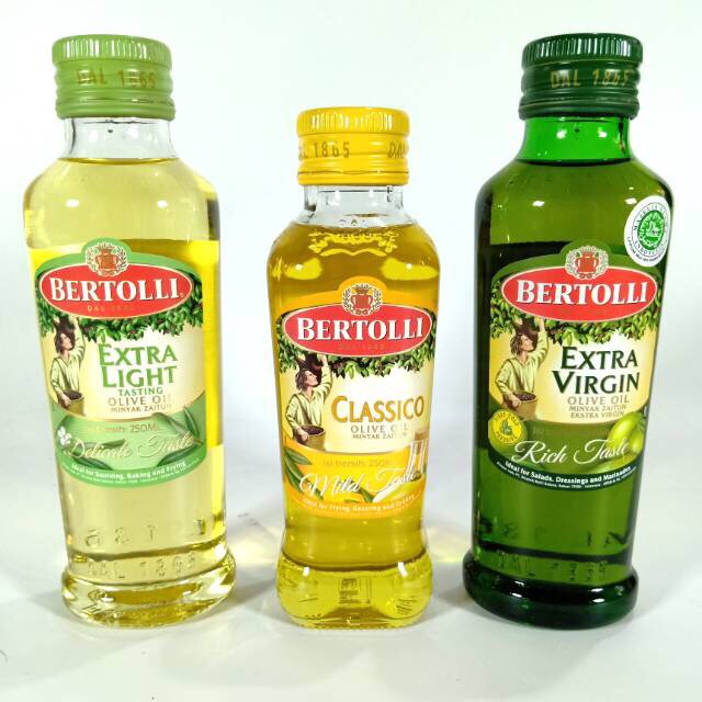 Bertolli 100% Extra Light Tasting Olive Oil - 250 Ml