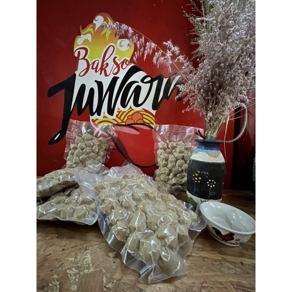 

Bakso Daging Sapi 100% ASLI (polos isi 50 pcs)
