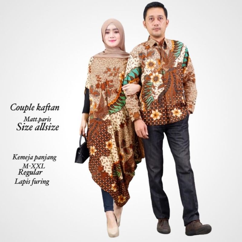 COUPLE BAJU KONDANGAN BATIK| BATIK SARIMBIT BAJU PESTA MODERN