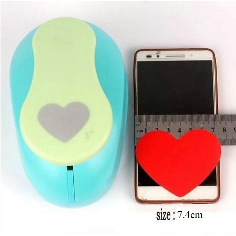 Super Large Paper Punch - Heart Shape 3&quot;