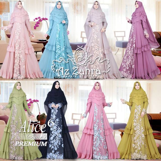 Gamis syari az zahra