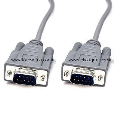 Kabel Serial DB9 (RS232) 3 meter Male to Male pin 9