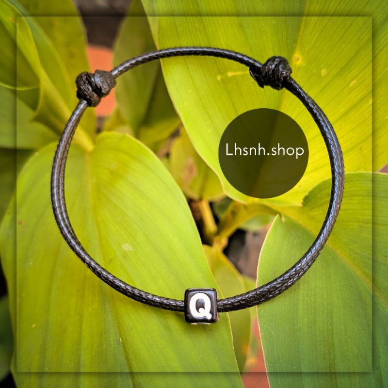 (PART A-J)GELANG COUPLE/GELANG INISIAL (DOUBLE SLIDE)/GELANG NAMA HURUF/ GELANG