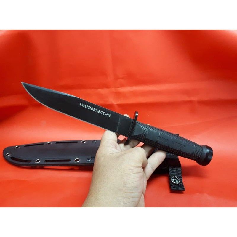 PISAU PINGGANG SURVIVAL KIT BUSHCRAFT HUNTING BERBURU CAMPING GUNUNG COLD STEEL