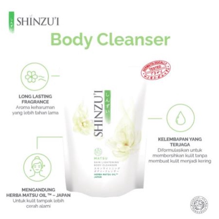 ^ KYRA ^ Shinzui Sabun Cair Skin Lightening Body Cleanser Body Wash Sinsui With Herba Matsu Oil