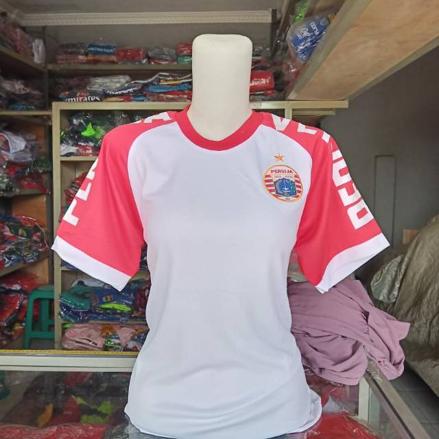 Jersey baju bola persija latihan retro grade ori terbaik merah