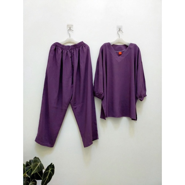 STELAN MAMA ROSA POLOS LURUS/COD/STELAN MAMA ROSA RAYON POLOS/STELAN RAYON TERMURAH/ONE SET RAYON TERBARU/ONE SET WANITA TERBARU/ONE SET WANITA VIRAL/ONE SET TERMURAH ONE SET JUMBO/ONE SET POLOS RAYON/XL/XXL/XXL/BIG SIZE