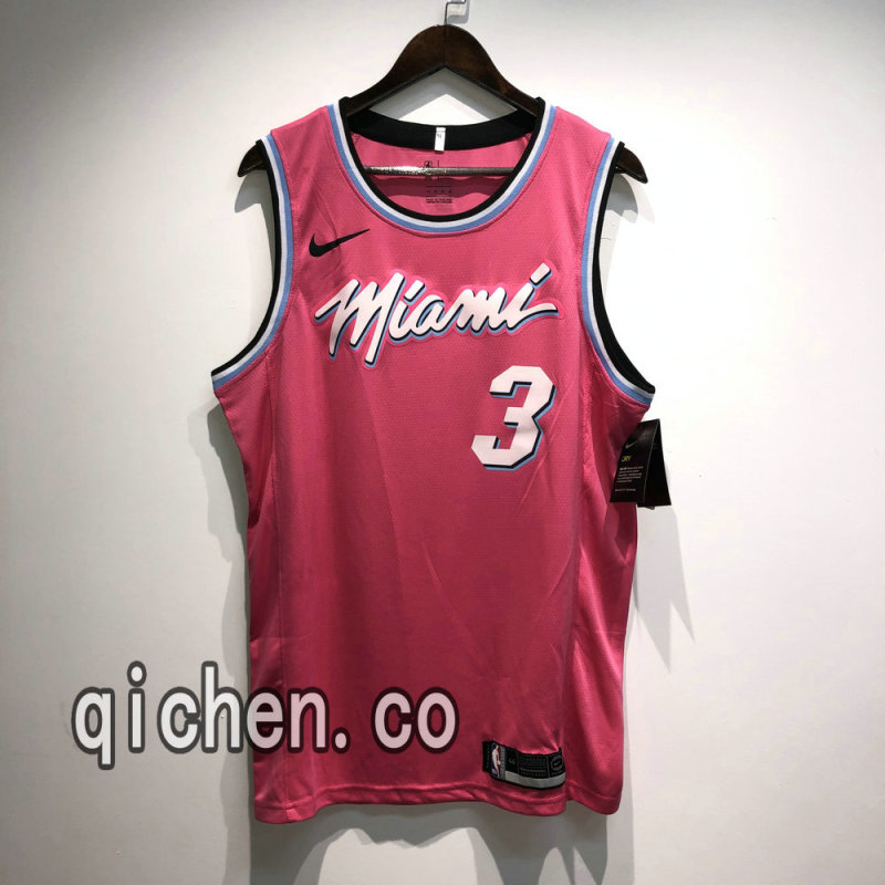 miami wade jersey pink