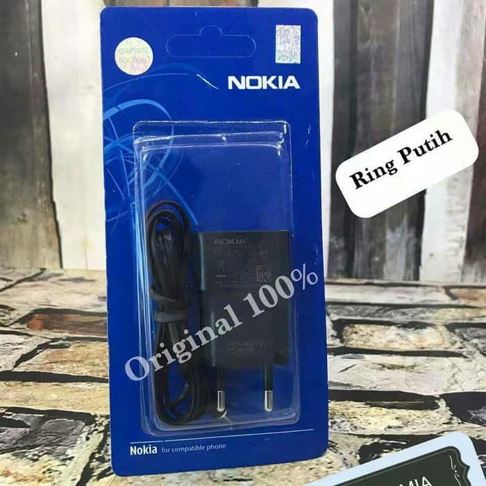 Charger Cas Casan Original Nokia Lumia AC-20E Microsoft Micro Asha XL