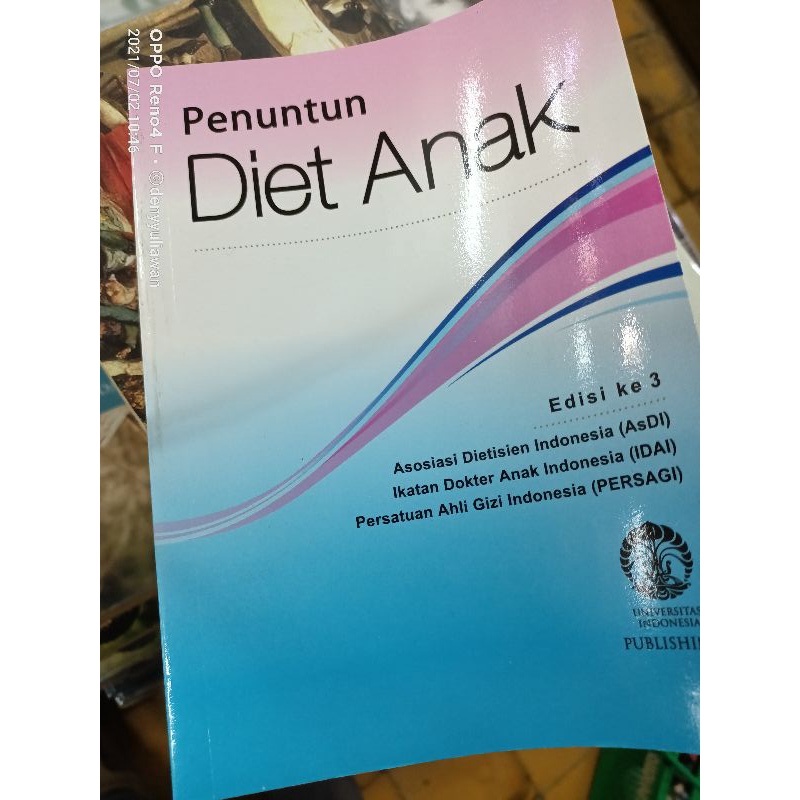 Buku ORI - Buku Penuntun Diet Anak Edisi 3 Cetakan ke-5 UI PUBLISHING - ASDI - IDAI - PERSAGI