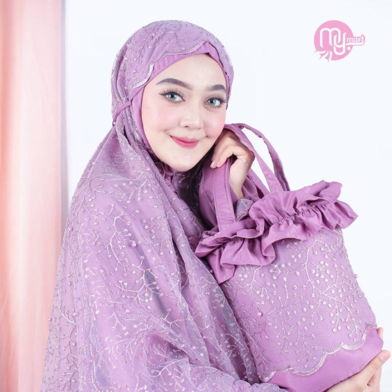 Mymart Mukena Hantaran Brukat mewah Syakila