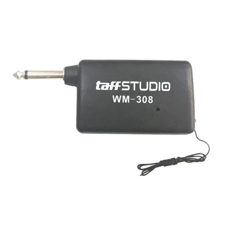 TaffSTUDIO Mikrofon Profesional 2 in 1 Wireless Wired - WM-308