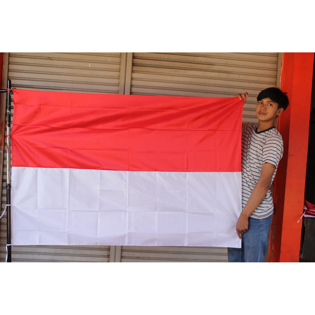 Jual Bendera Merah Putih Ukuran 170cm X 100cm | Shopee Indonesia