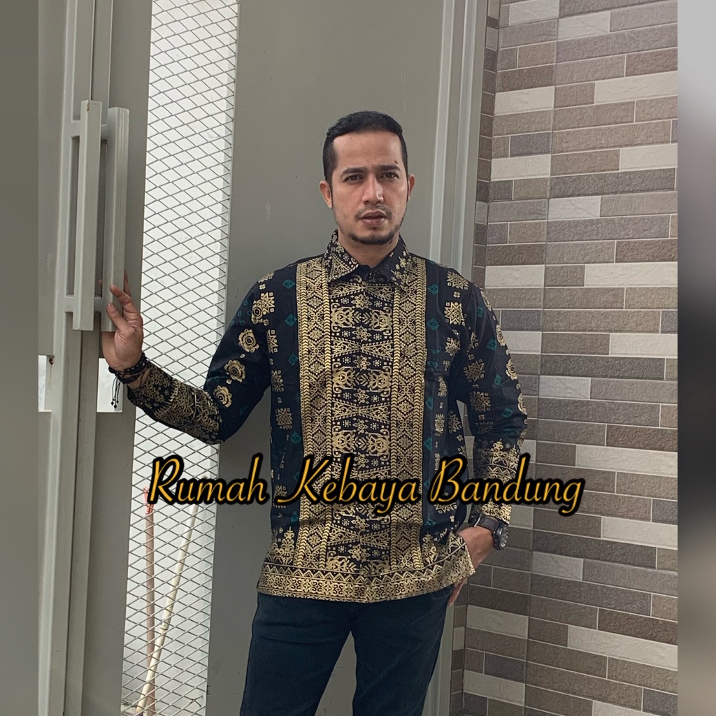 KEMEJA TUNIK ADELLE SONGKET ( CEWEK DI FOTO PRODUK LAIN) BATIK JUPRI BAJU KONDANGAN BAJU WISUDA  MOTIF SONGKET PRINTING RUMAH KEBAYA BANDUNG RUMAH SONGKET BANDUNG